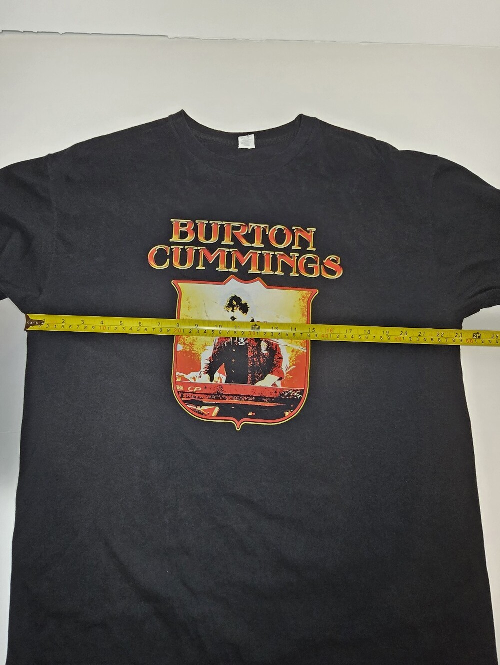 Burton Cummings Graphic Concert T Shirt Black Adult XL Rock Band Music Tee - Picture 3 of 8